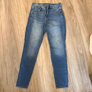 American Eagle high rise skinny jeans